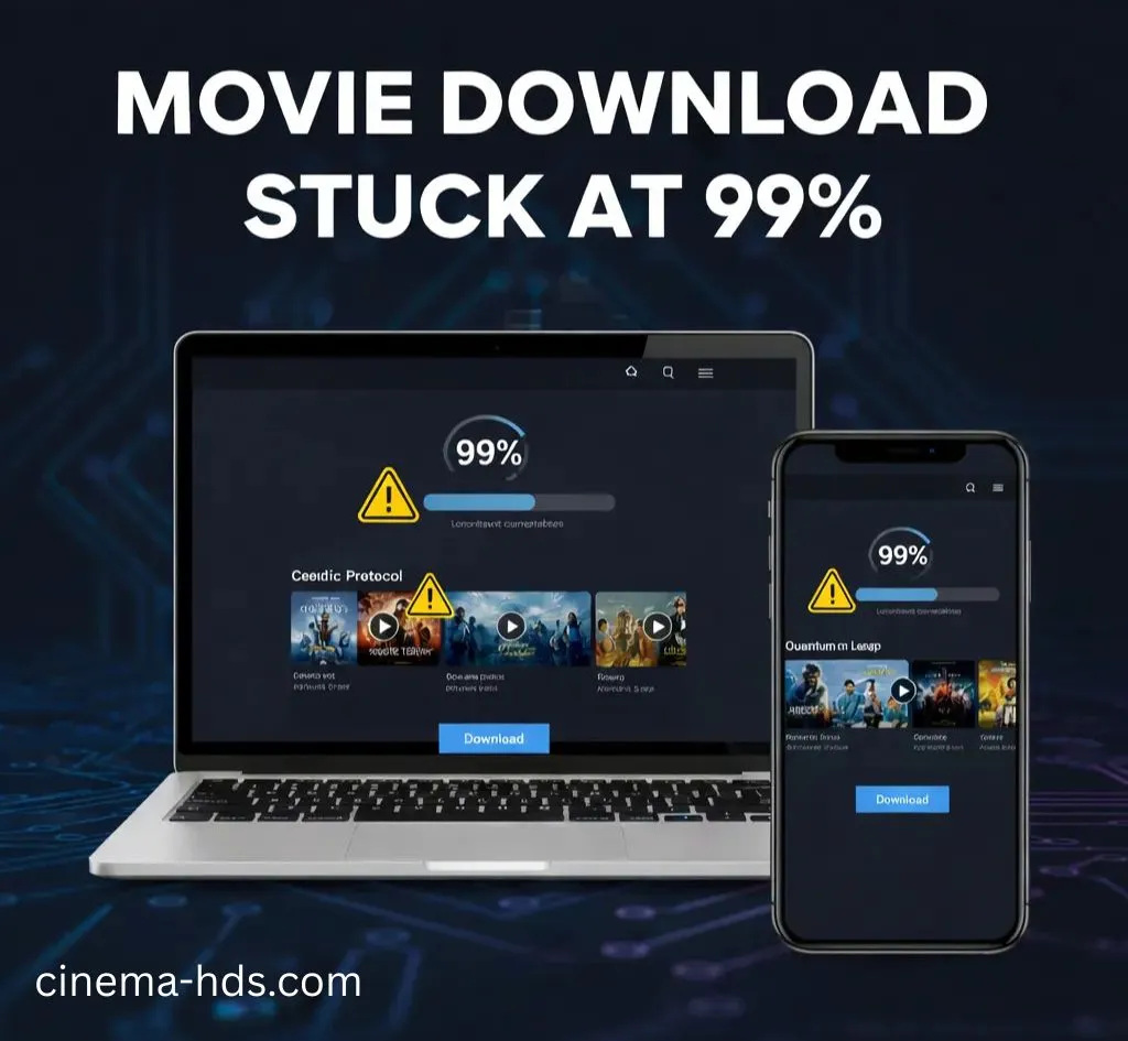 Movie Download Stuck at 99%