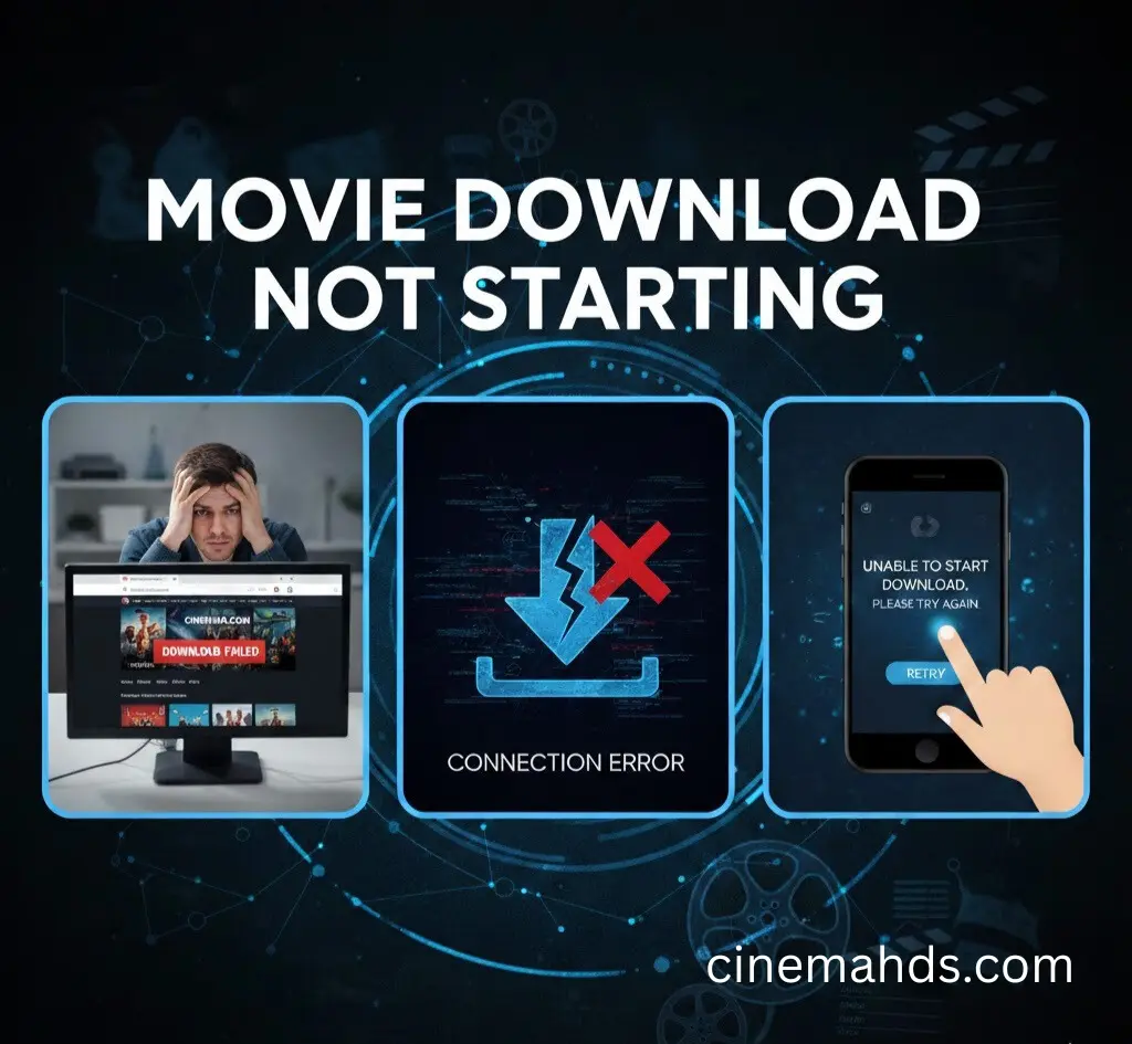 Movie Download not Starting